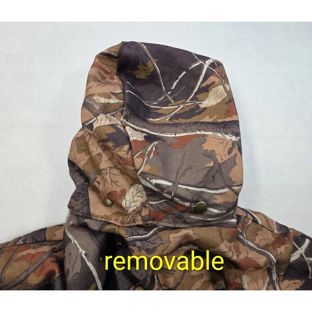 Cabelas Super Slam Hunting Jacket Men XLT Tall Camouflage USA Hooded LIMITED USE